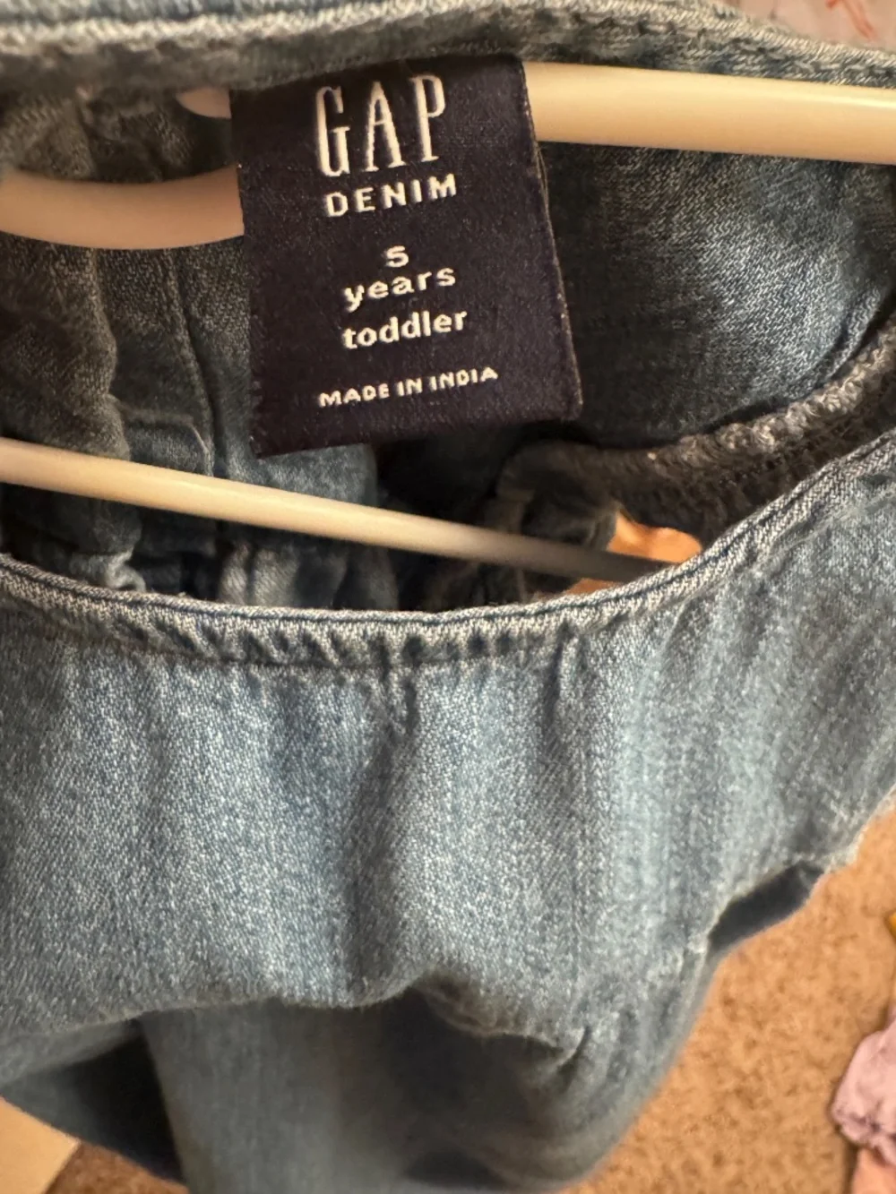 Gap girls denim dress